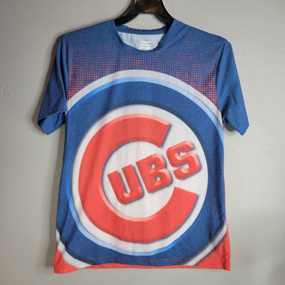 Chicago Cubs Big Logo Tee Tshirt Size Large